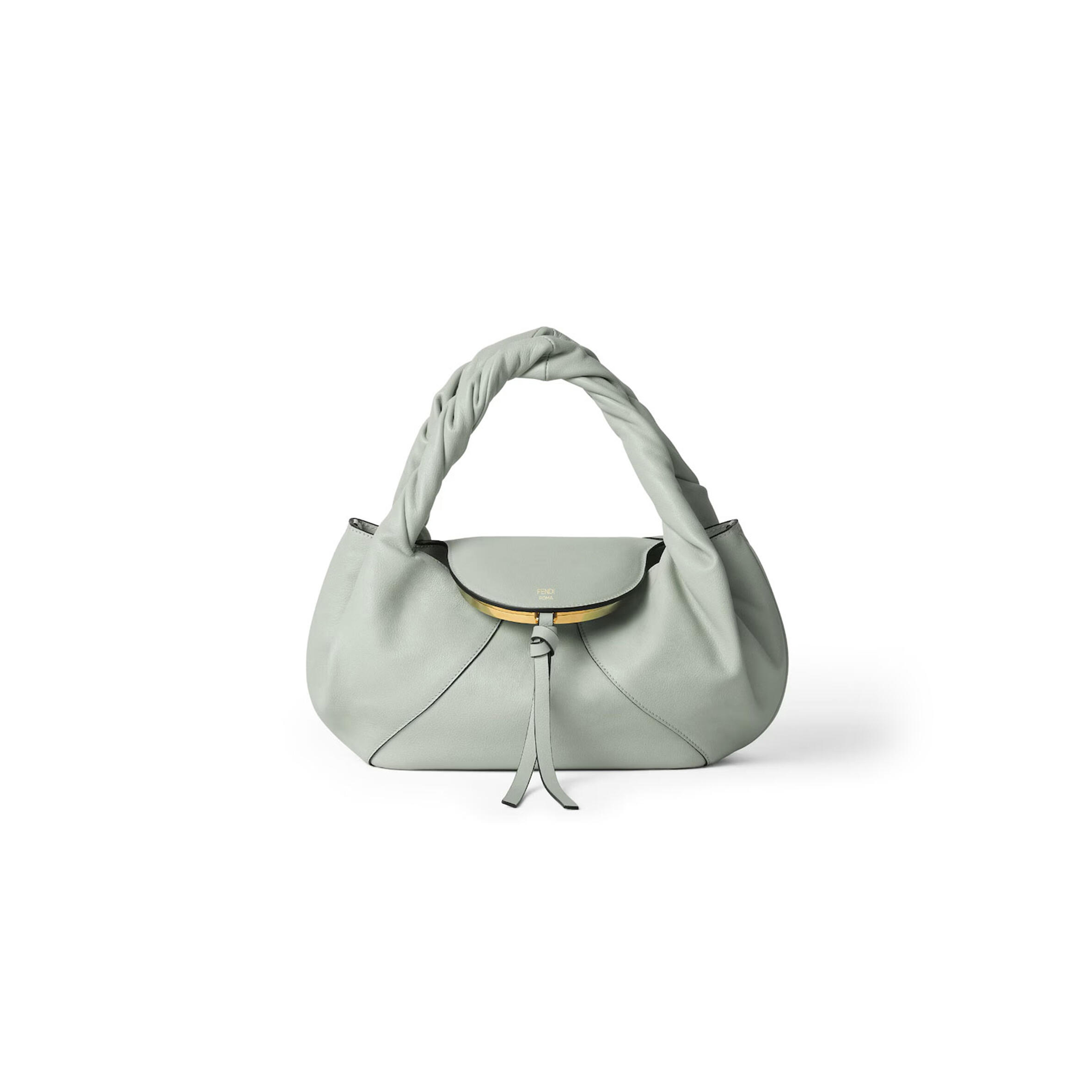 F**di spy small matcha green leather bag 8br838ayctf1sk5 (32*18*12cm)